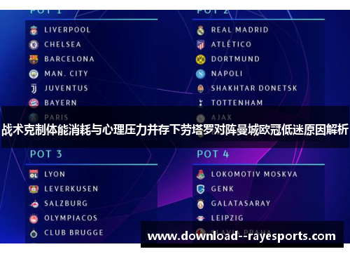 战术克制体能消耗与心理压力并存下劳塔罗对阵曼城欧冠低迷原因解析